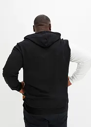 Sweat zippé à capuche, bonprix