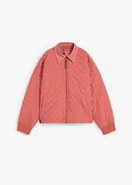 Blouson matelassé à col en velours côtelé, bonprix