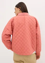 Blouson matelassé à col en velours côtelé, bonprix