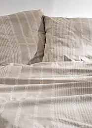 Parure de lit en percale à motif graphique, bonprix