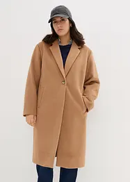 Manteau léger aspect laine, bonprix