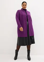 Manteau en laine foulée, bonprix