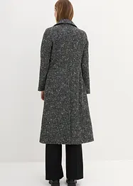 Manteau texturé en laine, bonprix