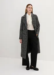 Manteau texturé en laine, bonprix