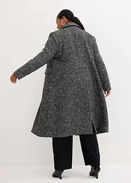 Manteau texturé en laine, bonprix