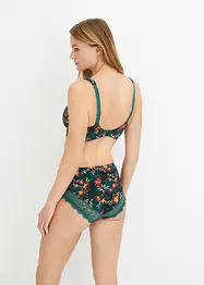 Lot de 2 slips Maxi avec dentelle, bonprix
