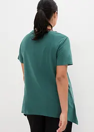 Lot de 2 t-shirts avec pans asymétriques à la base, bonprix