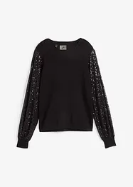 Pull en fine maille douce, bonprix