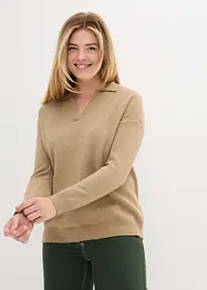 Pull avec col, bonprix