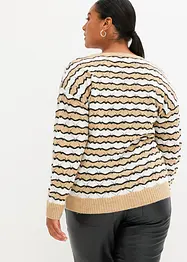 Pull à motif, bonprix