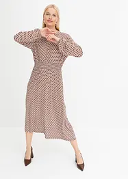 Robe midi imprimée, bonprix