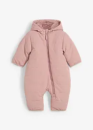 Combinaison imperméable et rembourrée avec doublure en polaire peluche, bonprix