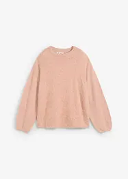 Pull en fil duveteux, bonprix