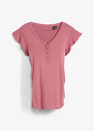 Blouse T-shirt de grossesse avec fonction allaitement avec viscose, bonprix