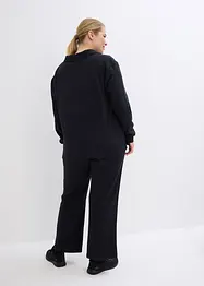 Survêtement avec sweat et pantalon ample (Ens. 2 pces.), bonprix