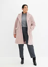 Manteau en maille bouclée, bonprix