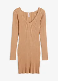 Robe en maille côtelée, bonprix