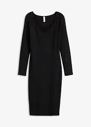 Robe en maille côtelée, bonprix