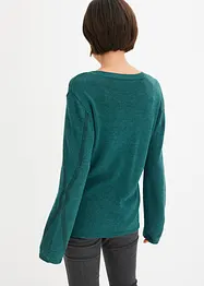 Pull avec application de strass, bonprix