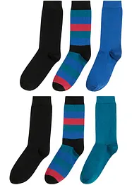 Lot de 6 paires de chaussettes, bonprix