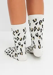 Chaussettes à bord roulotté en coton majoritaire (lot de 8 paires), bonprix