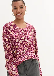 Blouse avec base élastiquée, bonprix