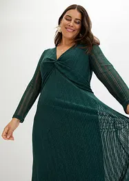 Robe midi à effet brillant, bonprix