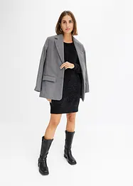 Robe en maille oversize, bonprix