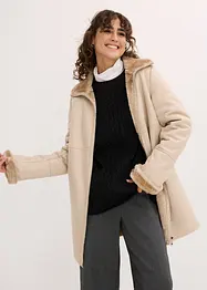 Manteau aspect peau de mouton, bonprix