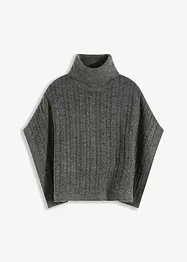 Pull oversize en maille torsadée, bonprix