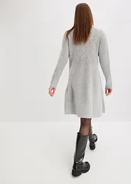 Robe en maille à motif torsadé, bonprix