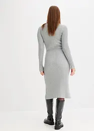 Robe en maille côtelée, bonprix