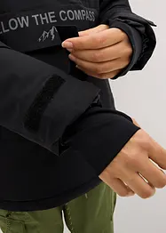 Veste pratique à doublure polaire, imperméable, bonprix