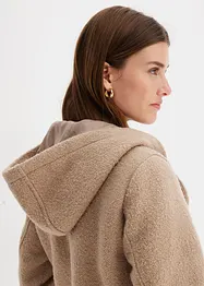 Veste caban en bouclé moelleux, bonprix