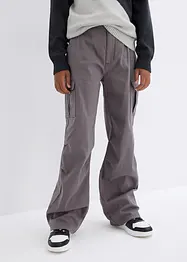 Pantalon cargo loose garçon, coupe droite, bonprix