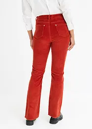 Pantalon Flare en velours côtelé, bonprix