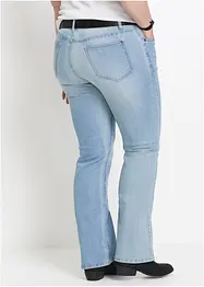 Jean bootcut taille mi-haute, extensible et confortable, bonprix