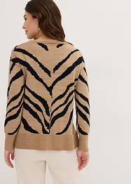 Pull en jacquard, bonprix