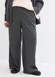 Pantalon palazzo à taille élastiquée, bonprix