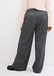 Pantalon palazzo à taille élastiquée, bonprix