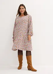 Robe en jersey crêpe, bonprix