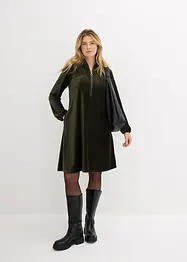 Robe en jersey côtelé, bonprix