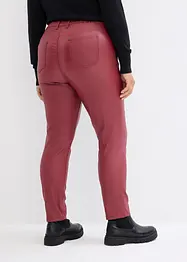 Pantalon extensible enduit avec taille confortable, Skinny, bonprix