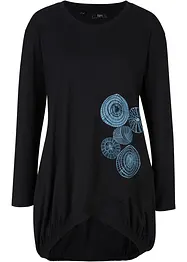 T-shirt long 100% coton, bonprix