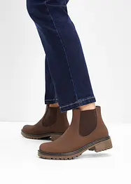 Bottines Chelsea à semelle crantée, bonprix