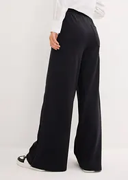 Pantalon sweat ample avec bas de jambe zippés et ceinture élastiquée, bonprix