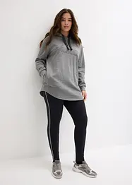 Ensemble de jogging avec sweat-shirt long et legging (2 pces), bonprix