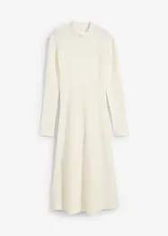 Robe en maille à col montant, bonprix