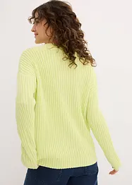 Pull à motif torsadé, bonprix