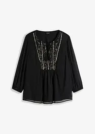 Tunique-blouse avec perles, bonprix